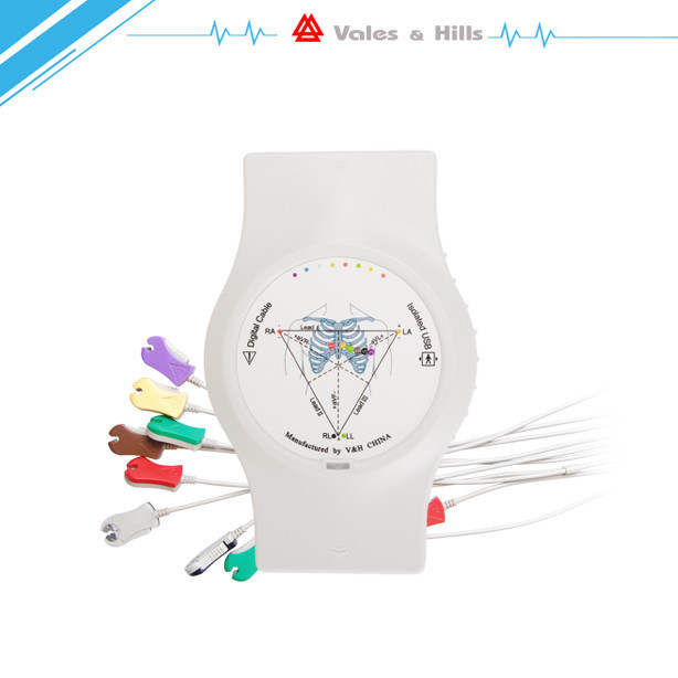 Mini Portable ECG Recorder Hand Held ECG for Stress test with Treadmill